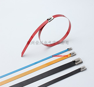 噴塑(包塑)不銹鋼扎帶系列